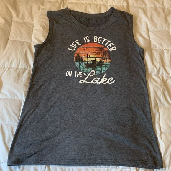 Tank top t shirt, small, cotton blend, never worn - Picture 9 of 10